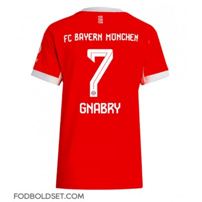 Bayern Munich Serge Gnabry #7 Hjemmebanetrøje Dame 2025-26 Kortærmet Bayern Munich Serge Gnabry #7 Hjemmebanetrøje Dame 2025-26 Kortærmet